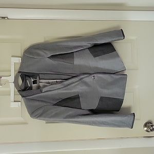 White House Black Market size 12 blazer in gray